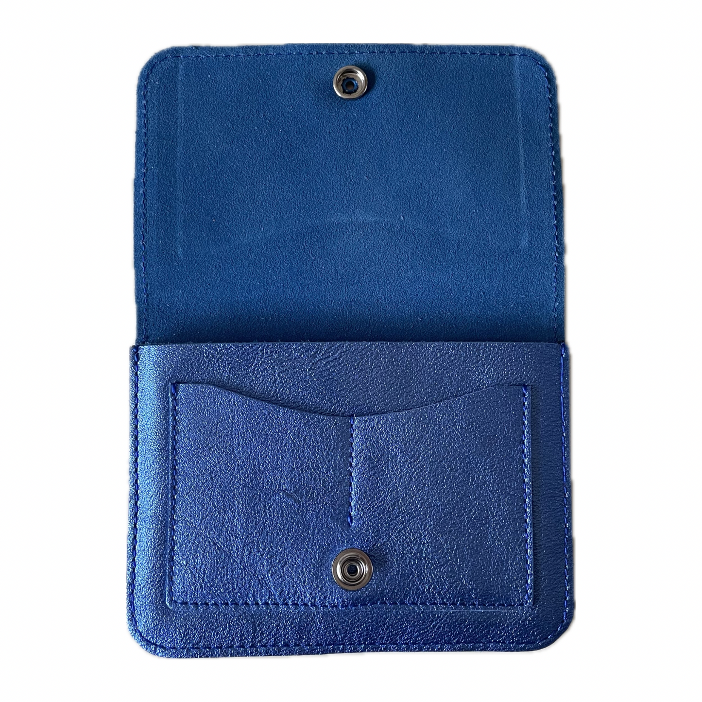 Iridescent Sky Repurposed Leather Passport Wallet