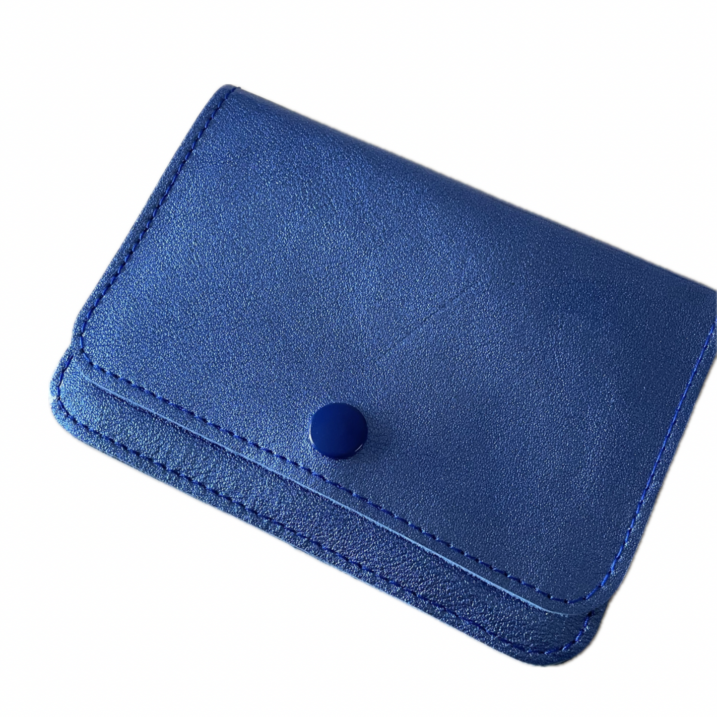 Iridescent Sky Repurposed Leather Passport Wallet