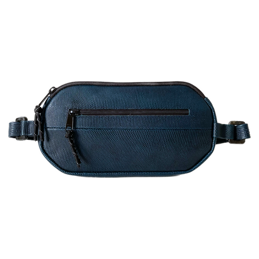 Eclectic Lizzard Repurposed Leather & Recycled Plastics Banana Bag