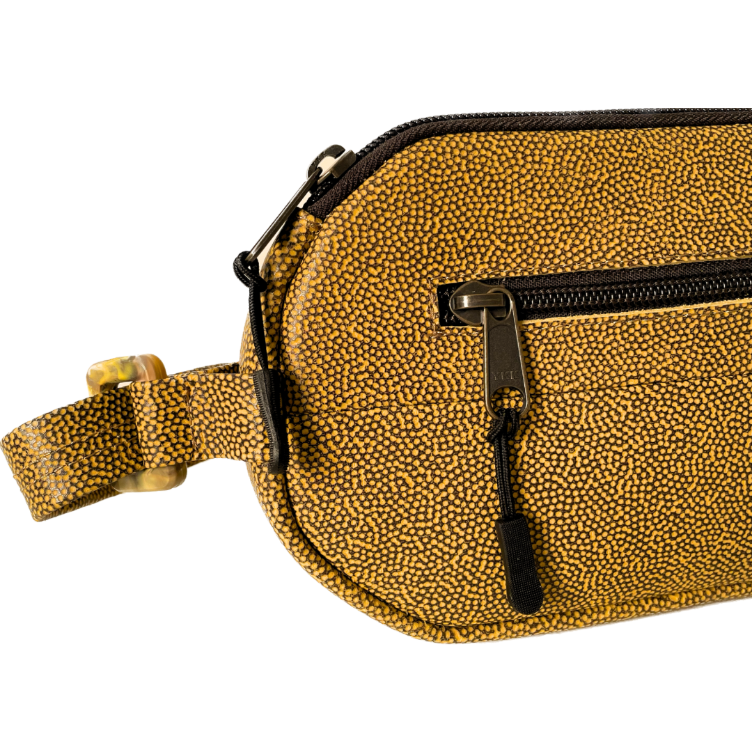 Kusama Repurposed Leather & Recycled Plastics Banana Bag