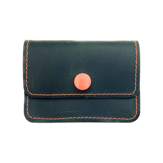 Musgo Repurposed Leather Coinpurse Cardholder